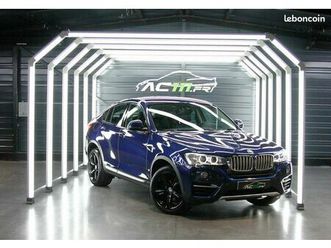 bmw x4 (f26) xdrive 35d 313ch xline camera / cuir noir / keyless go / 35da