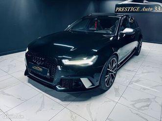 audi rs6 4.0 v8 tfsi 605ch performance quattro - pack carbone - toit ouvrant