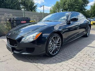 maserati quattroporte gts 3.8 v8 530ch - carnet entretien - sièges chauffants/elec - volant multifonction