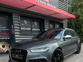 audi rs6 c7 avant 4.0 tfsi 560cv pack dynamique plus/toit-pano/bose/carbon/céramique/caméra/matrix-led