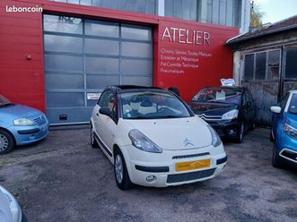 citroen c3 pluriel so chic cabriolet automatique 1.6 essence 110cv,an:2008,97500km