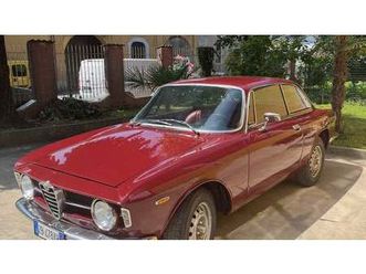 1969 alfa romeo gt junior rouge foncé manuel, 5 vitesses...