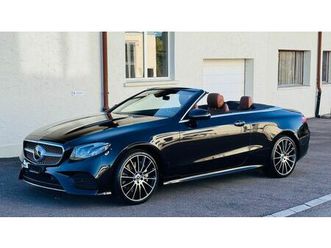 neuwertiger mercedes e400 4x4 amg cabrio. mfk/ gratisservice