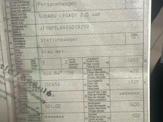 legacy 2.0i awd swiss