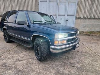 1999 chevrolet tahoe lt gmt400 - viel neu! lpg - hu 06/2026