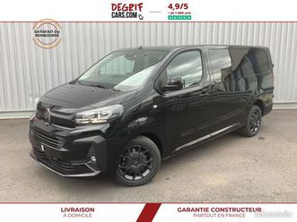 citroën jumpy cabine approfondie cab xl bluehdi 180 s&s eat8 6pl + pack connect + look + plancher...