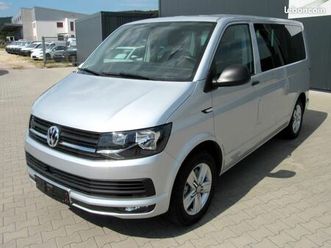 vw t6 multivan confortline 2.0 tdi 150 ch dsg 4motion - 7 places - banquette lit - table - car play - régulateur acc