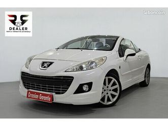 peugeot 207 cc ph2 1.6 hdi 112ch roland garros garantie 12 mois