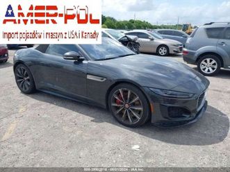 jaguar f-type 2021 jaguar f-type convertible auto r awd 6.5 benzyna 575km