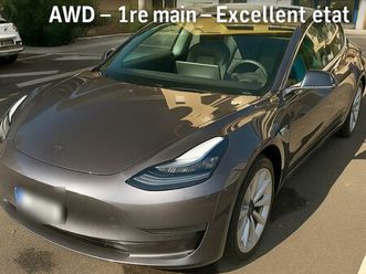 tesla model 3 grande autonomie