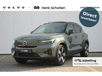 volvo ex40 - single motor extended range ultra 82 kwh | adaptive cruise & pilot assist | panoramisch sc