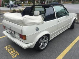 vw golf 1 cabriolet gli, 1983, 175'000 km - annonce 8278922