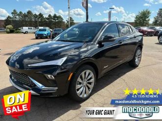 2025 buick envista avenir - leather seats - 4g wifi - $254 b/w