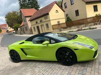 lamborghini gallardo spyder verde ithaca winterpreis ! tausch