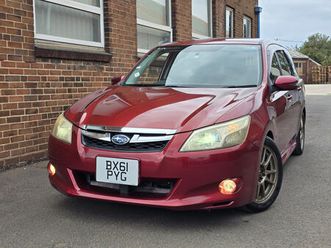 2011 subaru exiga 2.0 is 4wd auto