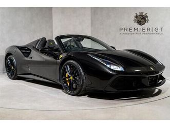 ferrari 488 spider. carbon interior. passenger display. lift. carplay. front end ppf.