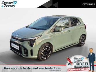 kia picanto 1.0 dpi gt-line | airco | navi | camera | lm velgen | leder | stoelverwarming | stuurverwarming | schuifdak | demo |
