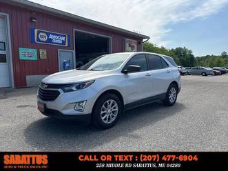 take a look at this 2020 chevrolet equinox-maine
