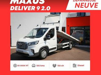 maxus deliver9 2.0 150ch porte voiture plateau coulissant neuf