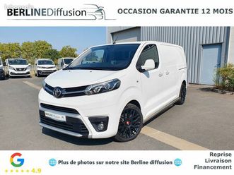 24000 ht toyota proace fourgon medium 2.0l 180 d-4d bva8 gr sport / cuir / hayon / xenon / regul adaptatif / clim auto / double porte / tete haute / attelage