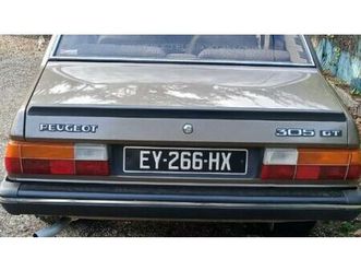 1985 peugeot 305 gt a vendre