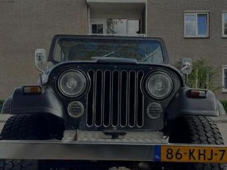 jeep 1979 zwart cj7 * cilinder — jeep — marktplaats
