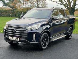 SSANGYONG MUSSO saracen-q250-2-2-4dr-pickup-auto-diesel