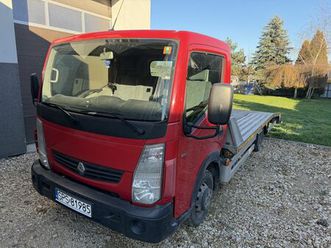renault maxity 2.5 / cabstar laweta dmc 3.5t biala • olx.pl