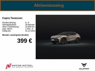 cupra tavascan elektromotor endurance automatik