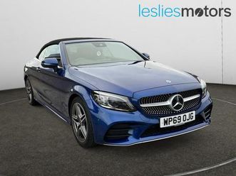2019 mercedes-benz c class c200 amg line premium 2dr 9g-tronic cabriolet petrol automatic