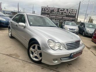 mercedes classe c ii 200 cdi classic * clim régulateur jantes alu * factures d'entretien à jour * très bon état général * paiement en 4x sans frais