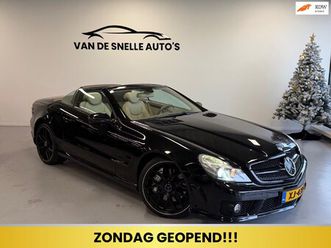 mercedes-benz amg sl 600/65 volledige geschiedenis/massagestoelen/stoelverkoeling/nieuwstaat/bomvol