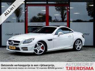 mercedes-benz slk 350 edition 1 amg | magic sky control | stoelverwarming | nek verwarming | harman & kardon | rundleder met rode sticksels | parkeersensoren | 
