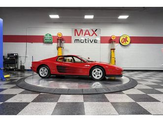 1986 ferrari testarossa car