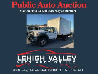 2016 ford f-550 box truck -www.lehighvalleyautoauction.com