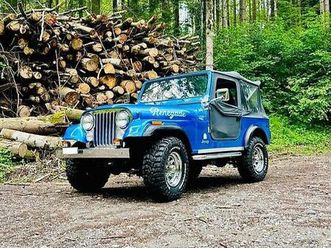 jeep cj-7, bj 1976, mfk, veteranenfahrzeug