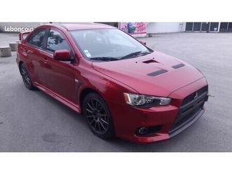 mitsubishi lancer evo x