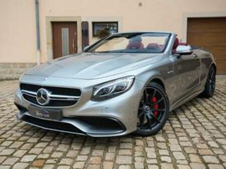 ② mercedes-amg s 63 4matic cabriolet edition 130 - 1 of 130 — mercedes-benz — 2ememain