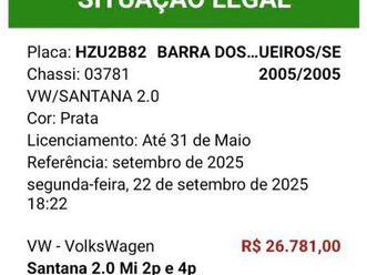 volkswagen santana 2.0 mi 2p e 4p 2005