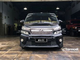 2013 toyota vellfire 2.4 zg mpv