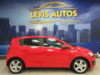 chevrolet sonic 2016 lt hatchback automatique 102 400 km tout equipe tres propre