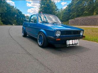 vw golf 1 cabriolet#weber#classic#tuning#h-abnahme