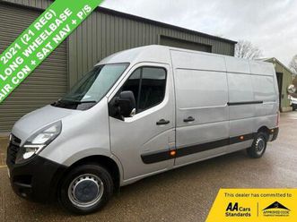 2021 vauxhall movano 2.3cdti l3h2 f3500 (135ps)(eu6dt-e) panel van