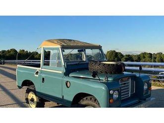 1976 land rover series 3 bleu manuel, 4 vitesses conduite...