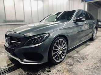 mercedes c43 amg/ c-klasse/ w205/ biturbo/ v6/ burmester/ voll