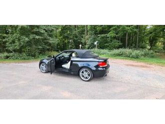 bmw 123d cabrio automatik | m-paket | weißes leder |
