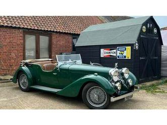 1935 alvis speed 20 sc vanden plas tourer vente aux enchères