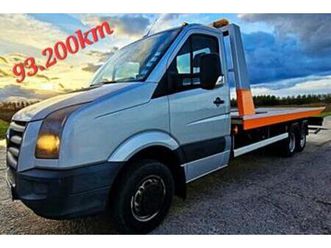 ② depanneuse vw crafter plateau coulissant — camionnettes & utilitaires — 2ememain