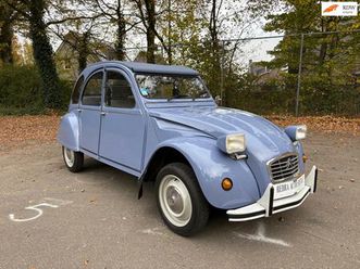 citroën 2cv - 2cv6 club, nl auto, slechts 14.000 km aantoonbaar