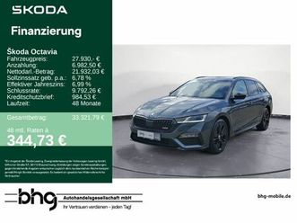 skoda octavia combi 1.4 tsi iv dsg rs